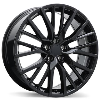 Replika | R224 20x8.0 ET30 - Gloss Black