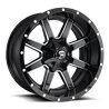 Fuel Off-Road Wheels | Maverick D610 20x10.0 ET-24 - Gloss Black / Milled