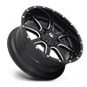 Fuel Off-Road Wheels | Maverick D610 20x10.0 ET-24 - Gloss Black / Milled