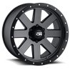 ION Wheels | 134 GY 18x9.0 ET0 - Matte Gunmetal / Black Beadlock