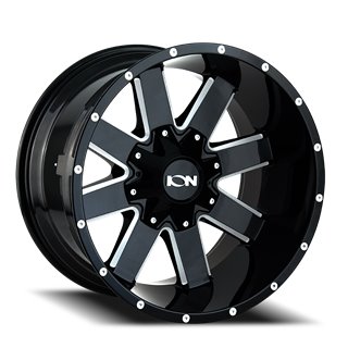 ION Wheels | 141 GB 20x9.0 ET18 - Gloss Black / Milled Spokes