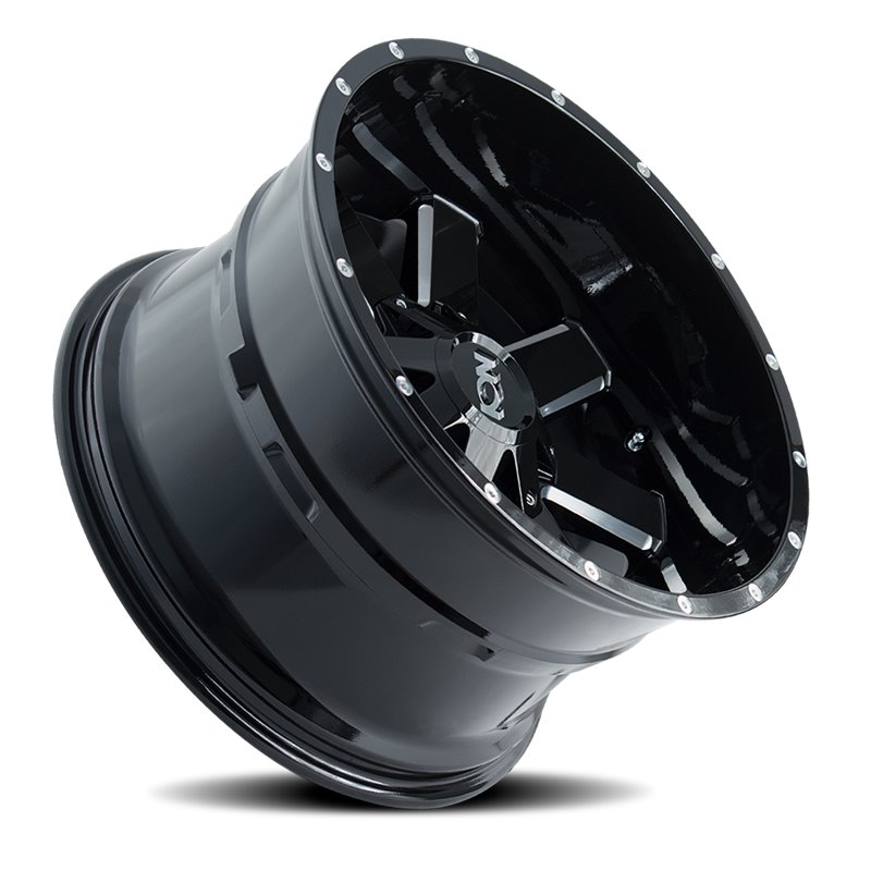 ION Wheels | 141 GB 17x9.0 ET18 - Gloss Black / Milled Spokes