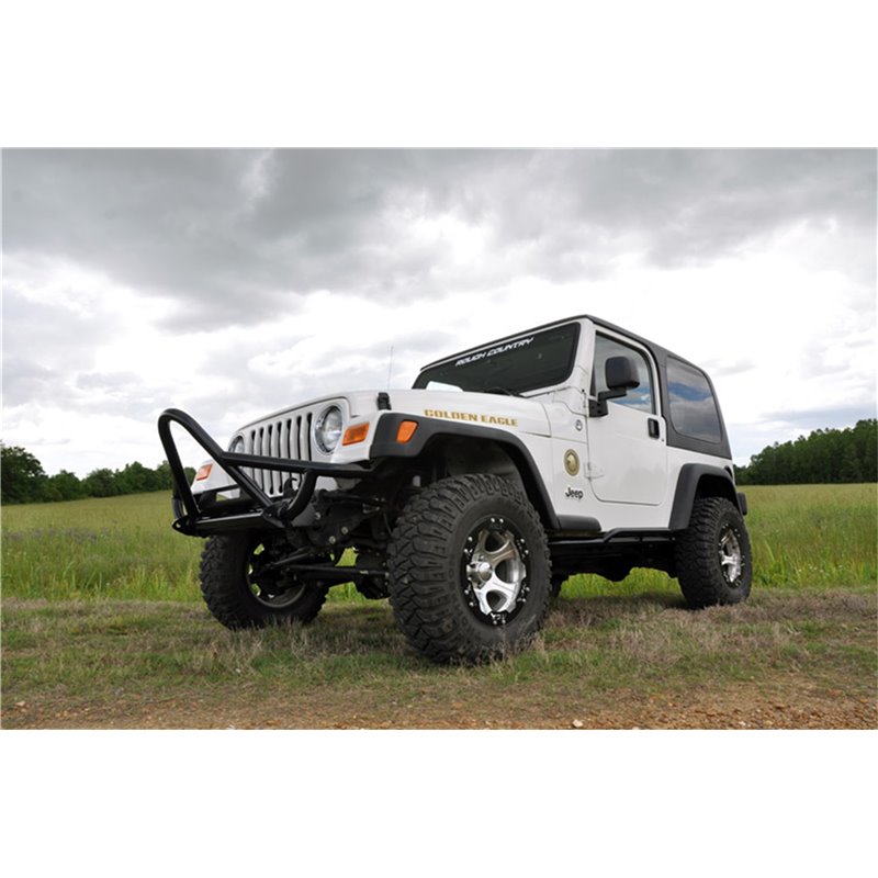 Rough Country | Lift Kit-Suspension w/Shock - Wrangler 4.0L 1997-2006
