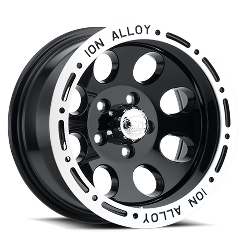 ION Wheels | 174  17x9.0 ET0 - Black / Machined Lip