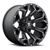 Fuel Off-Road Wheels | Assault D546 20x9.0 ET1 - Matte Black / Milled