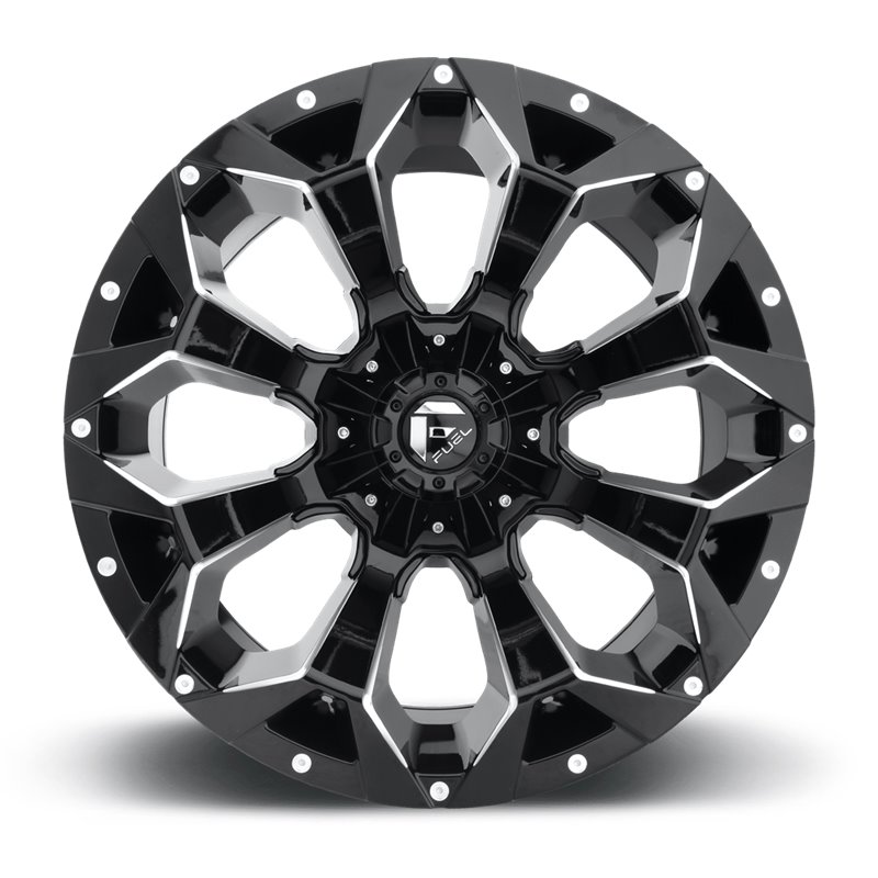 Fuel Off-Road Wheels | Assault D546 20x9.0 ET1 - Matte Black / Milled