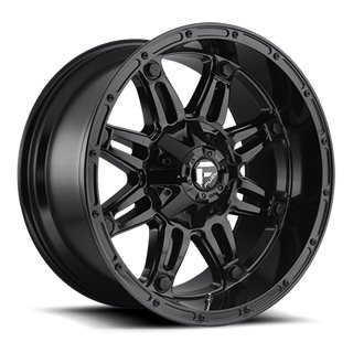 Fuel Off-Road Wheels | Hostage D625 17x9.0 ET-12 - Gloss Black