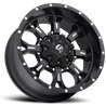 Fuel Off-Road Wheels | Krank D517 17x9.0 ET20 - Matte Black / Milled