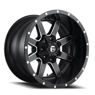 Fuel Off-Road Wheels | Maverick D538 20x10.0 ET-18 - Black / Milled