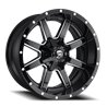 Fuel Off-Road Wheels | Maverick D610 20x10.0 ET-18 - Gloss Black / Milled