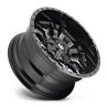 Fuel Off-Road Wheels | Sledge D595 20x10.0 ET-19 - Gloss Black / Milled