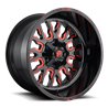 Fuel Off-Road Wheels | Stroke D612 17x9.0 ET-12 - Gloss Red / Milled