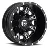 Fuel Off-Road Wheels | Throttle Dually D513 17x6.5 ET-129 - Black / Milled
