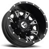 Fuel Off-Road Wheels | Throttle Dually D513 17x6.5 ET-129 - Black / Milled