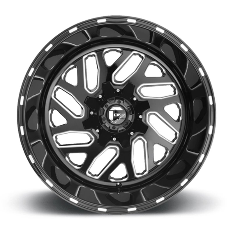Fuel Off-Road Wheels | Triton D581 20x9.0 ET20 - Gloss Black / Milled