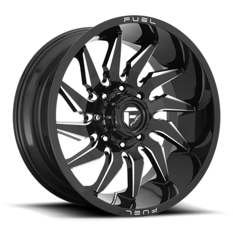 Fuel Off-Road Wheels | Saber D744 20x10.0 ET-18 - Gloss Black / Milled