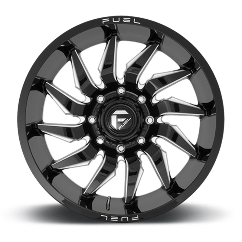 Fuel Off-Road Wheels | Saber D744 20x10.0 ET-18 - Gloss Black / Milled