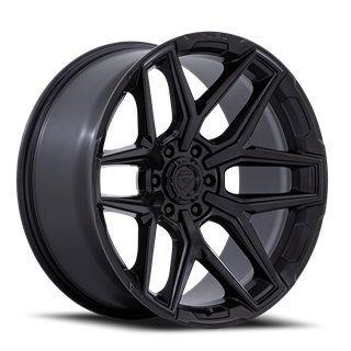 Fuel Off-Road Wheels | Flux 6 FC854MX 22x10.0 ET-18 - Blackout