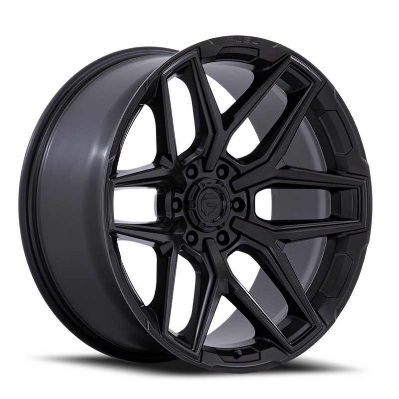Fuel Off-Road Wheels | Flux 6 FC854MX 22x10.0 ET-18 - Blackout