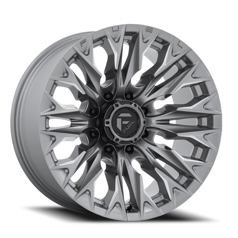 Fuel Off-Road Wheels | Flame 8 D806 20x9.0 ET1 - Platinum