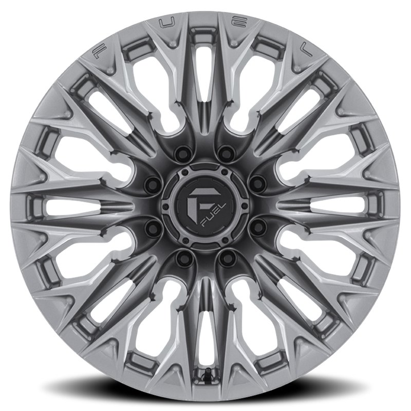 Fuel Off-Road Wheels | Flame 8 D806 20x9.0 ET1 - Platinum
