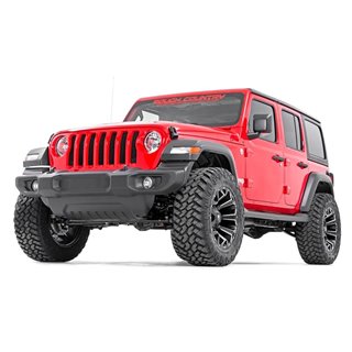 Rough Country | Lift Kit-Suspension w/Shock - Wrangler (4xe) / Wrangler (JL) 2018-2022