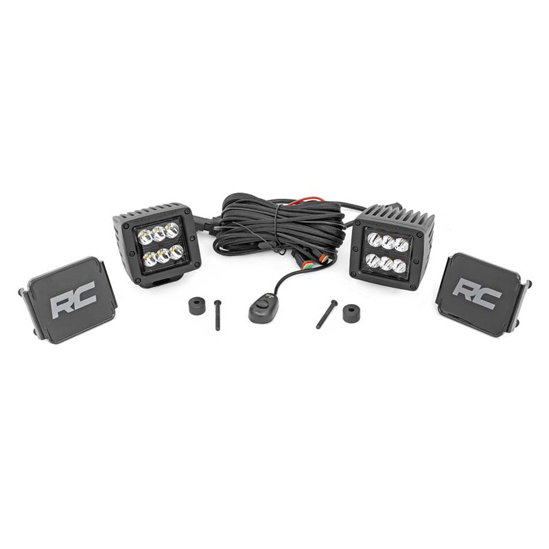 Rough Country | Fog Light - Gladiator / Wrangler (4xe) / Wrangler (JL) 2018-2022