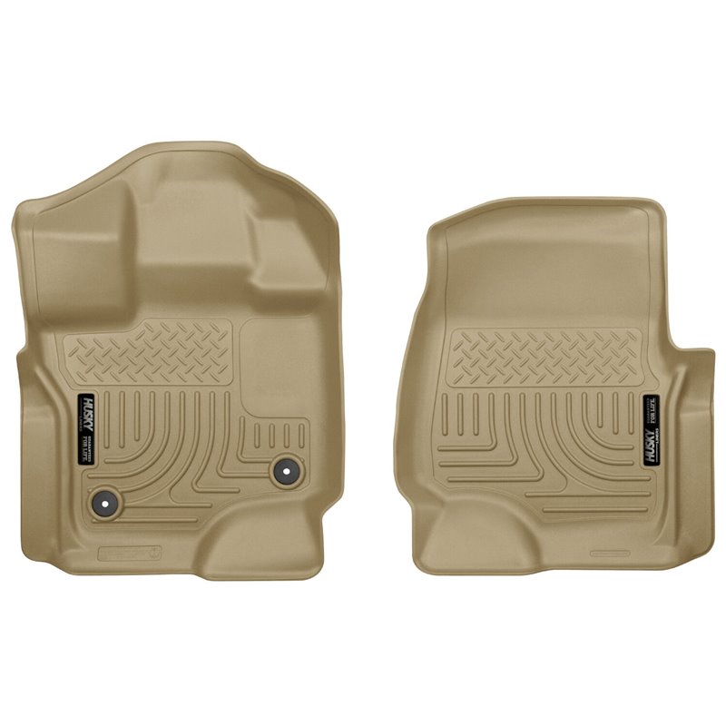 Husky Liners | Weatherbeater Front Floor Liners - F-150 / Lightning 2015-2024