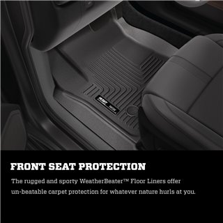 Husky Liners | Weatherbeater Front Floor Liners - Transit-150 / 250 / 350 / 350 HD 3.5L 2022-2024