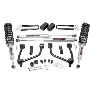 Rough Country | Lift Kit-Suspension w/Shock - Tundra 2007-2021