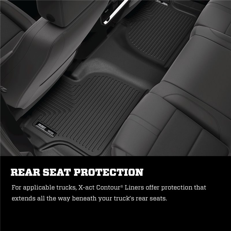 Husky Liners | X-ACT Front Floor Liners - Corvette 5.5L / 6.2L 2020-2024