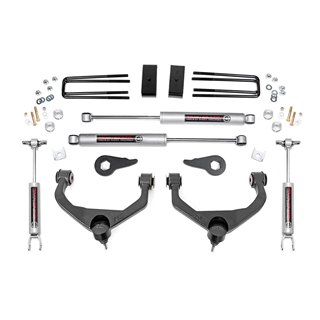 Rough Country | Lift Kit-Suspension w/Shock - Silverado / Sierra 2500 HD / 3500 HD 6.0L / 6.6L 2011-2019