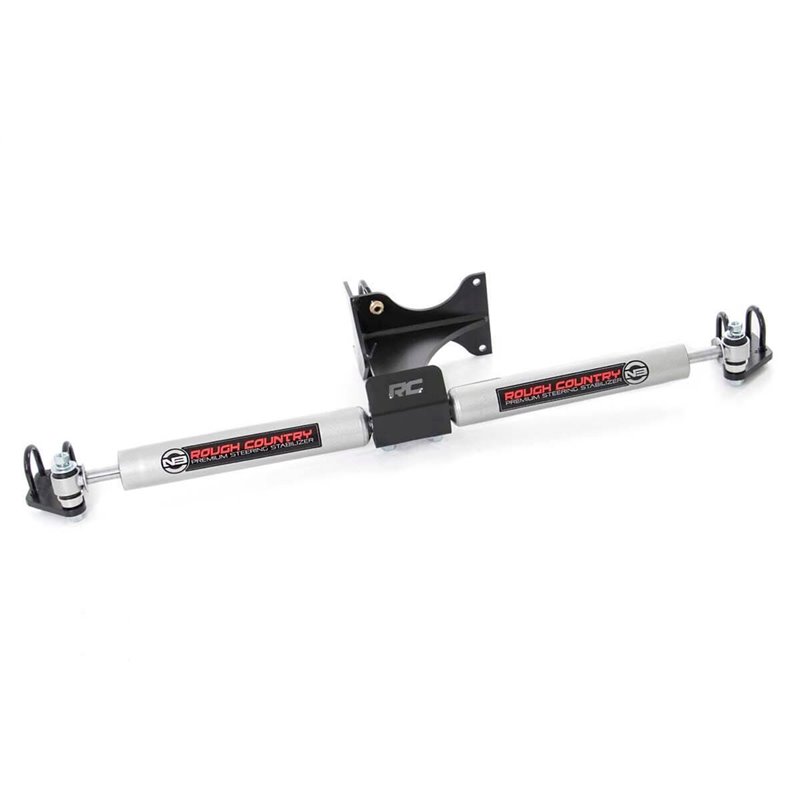 Rough Country | Steering Damper Kit - F-250 / F-350 2005-2022