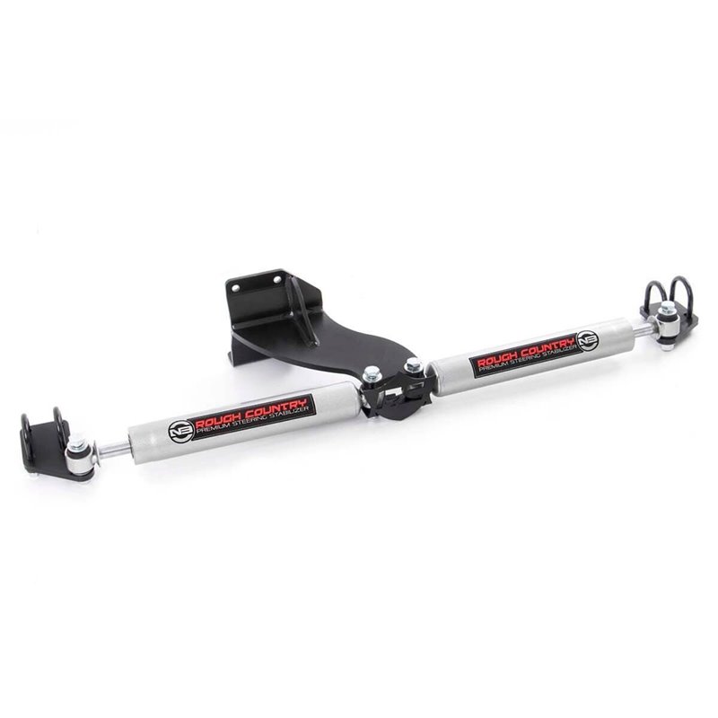 Rough Country | Steering Damper Kit - Ram 2500 / 3500 2013-2022