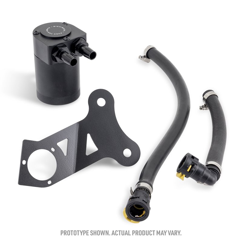 Mishimoto | Baffled Oil Catch Can Kit, PCV Side - Mustang EcoBoost / EcoBoost Premium 2.3T 2024