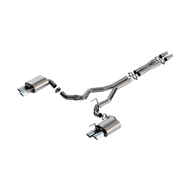 Borla | Cat-Back Exhaust System - ATAK - Mustang GT 5.0L 2024