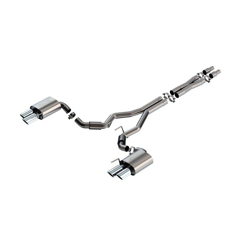 Borla | Cat-Back Exhaust System - ATAK - Mustang GT 5.0L 2024