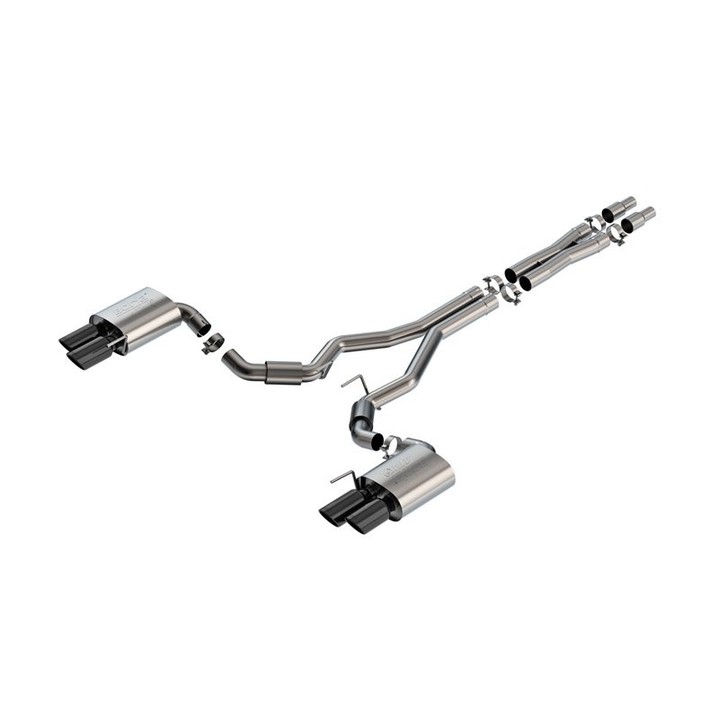 Borla | Cat-Back Exhaust System - ATAK - Mustang GT 5.0L 2024
