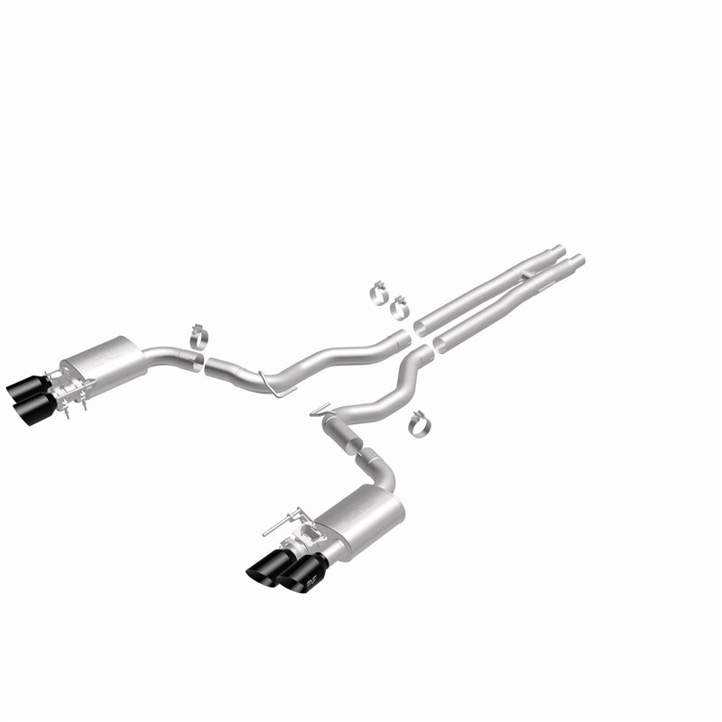 Magnaflow | Competition Series Black Chrome Tips Cat-Back System - Mustang GT / GT Premium 5.0L 2024