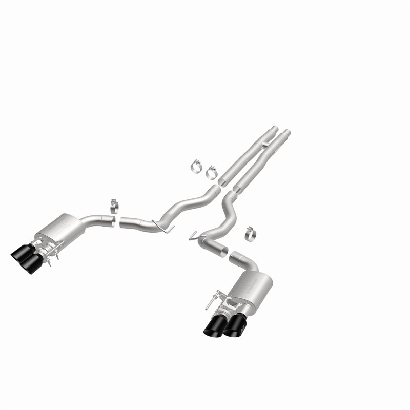 Magnaflow | Competition Series Black Chrome Tips Cat-Back System - Mustang GT / GT Premium 5.0L 2024