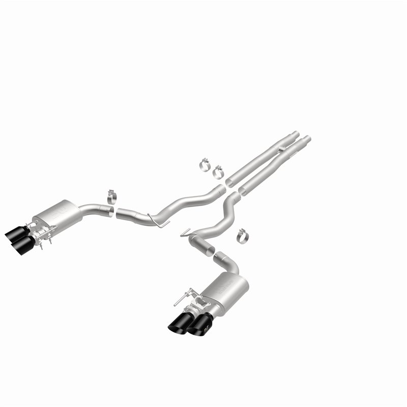 Magnaflow | Competition Series Black Chrome Tips Cat-Back System - Mustang GT / GT Premium 5.0L 2024
