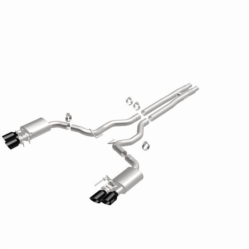 Magnaflow | Competition Series Black Chrome Tips Cat-Back System - Mustang GT / GT Premium 5.0L 2024