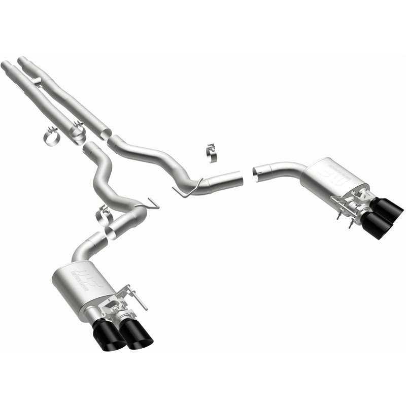 Magnaflow | Competition Series Black Chrome Tips Cat-Back System - Mustang GT / GT Premium 5.0L 2024