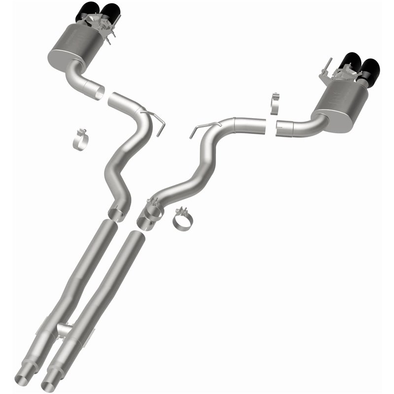 Magnaflow | Competition Series Black Chrome Tips Cat-Back System - Mustang GT / GT Premium 5.0L 2024