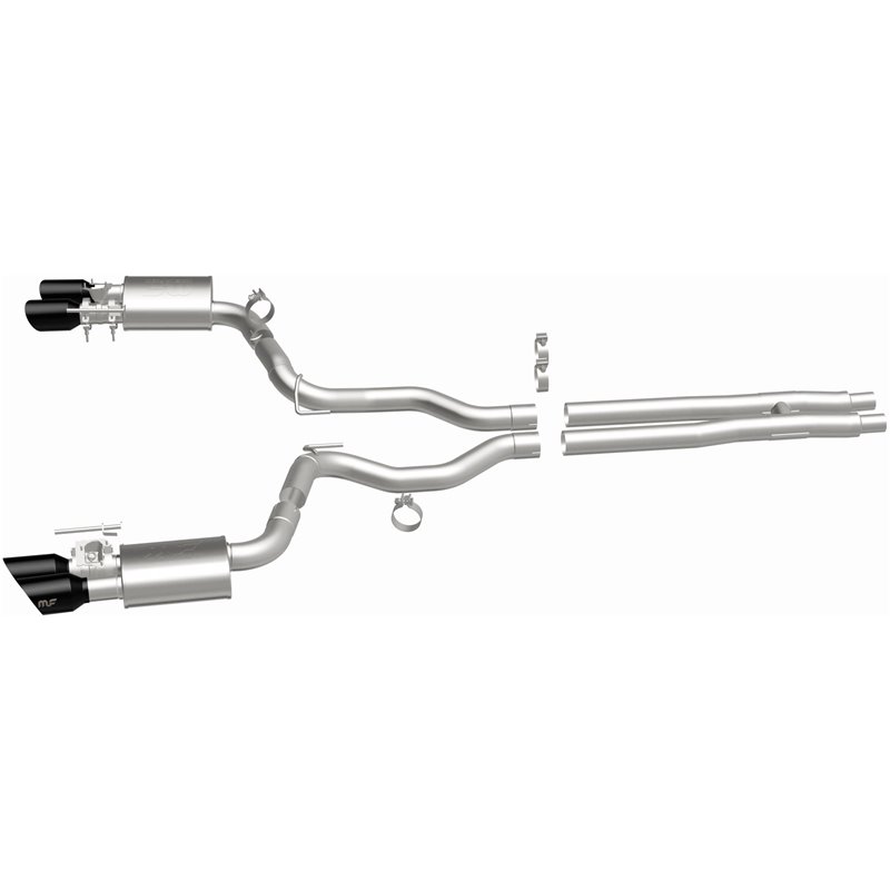 Magnaflow | Competition Series Black Chrome Tips Cat-Back System - Mustang GT / GT Premium 5.0L 2024
