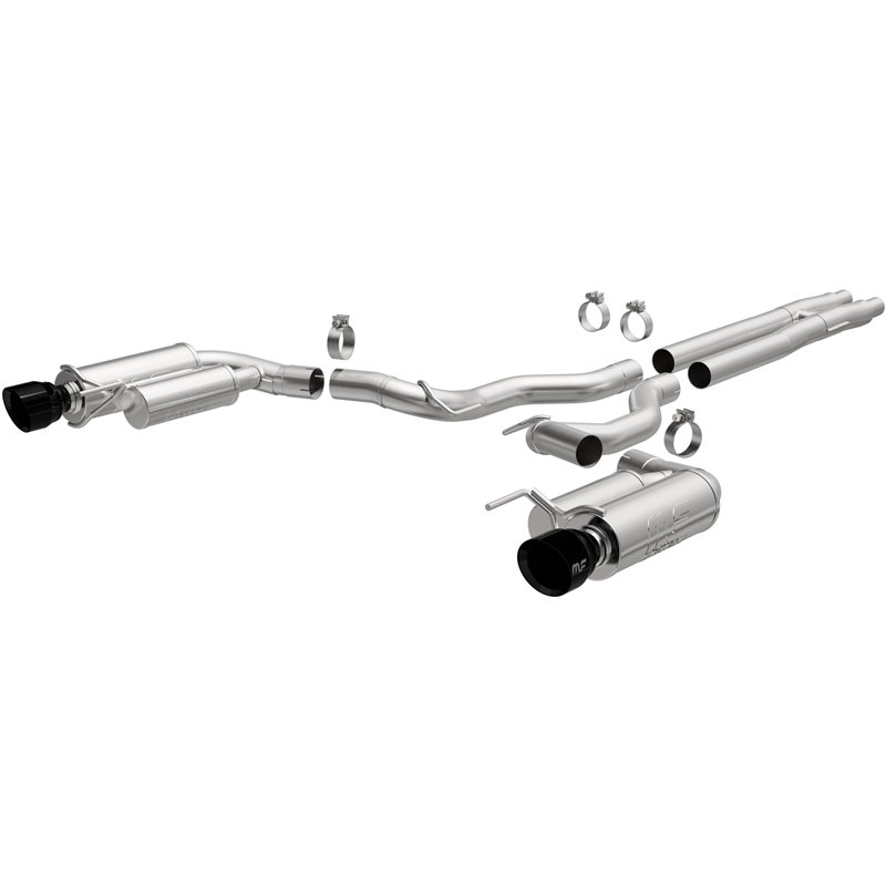 Magnaflow | Competition Series Black Chrome Tips Cat-Back System - Mustang GT / GT Premium 5.0L 2024