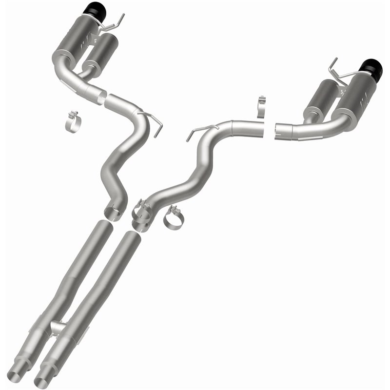 Magnaflow | Competition Series Black Chrome Tips Cat-Back System - Mustang GT / GT Premium 5.0L 2024