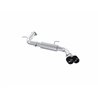 MBRP | 3in Axle-Back, Single Rear Exit, T304 and CF. - Elantra N Line / N Line Ultimate 1.6T 2021-2024