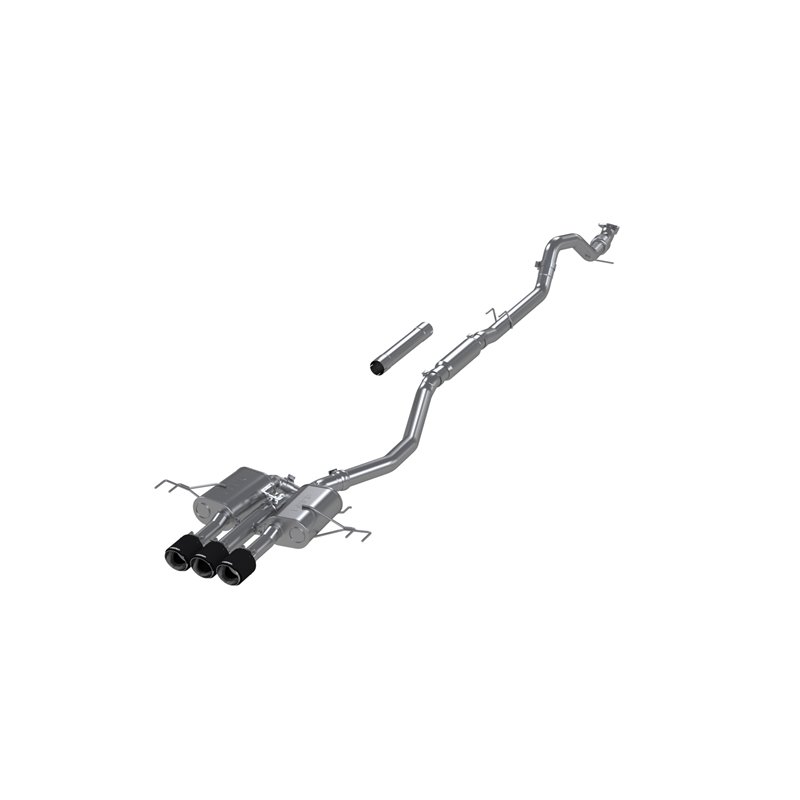 MBRP | 3in. Cat-Back. Triple Centre Rear Exit. T304 CF - Integra Type S 2.0T 2024
