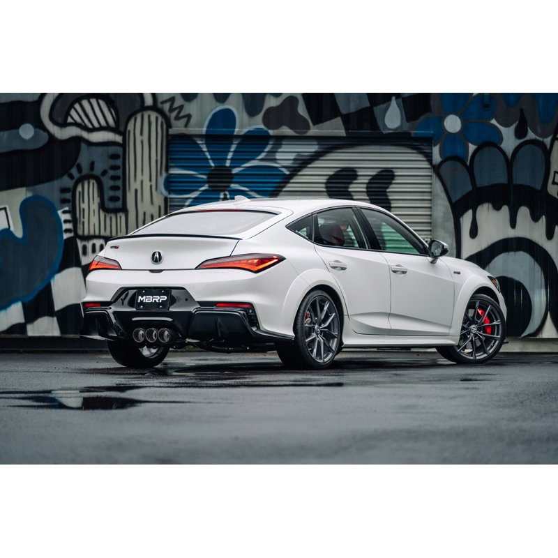 MBRP | 3in. Cat-Back. Triple Centre Rear Exit. T304 CF - Integra Type S 2.0T 2024